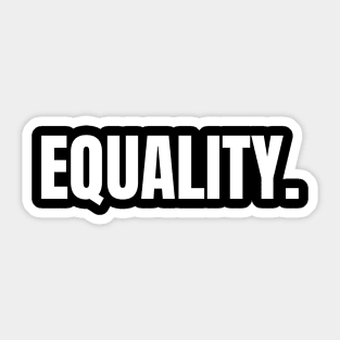 Equality, American Flag, Black Lives Matter, Black History, Civil Rights Sticker